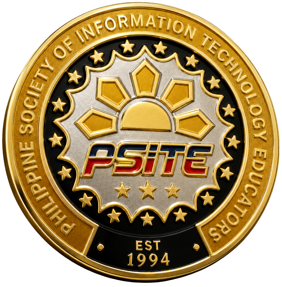 Philippine Society of Information Technology Educators presenter badge