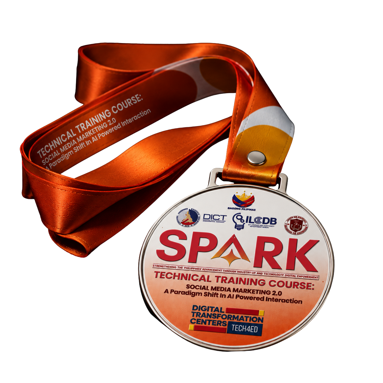 SPARK Social Media Marketing 2.0 technical training medal